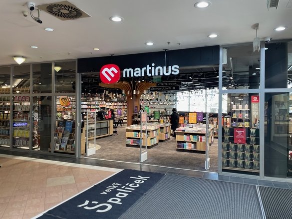 Knihkupectví MARTINUS - nové